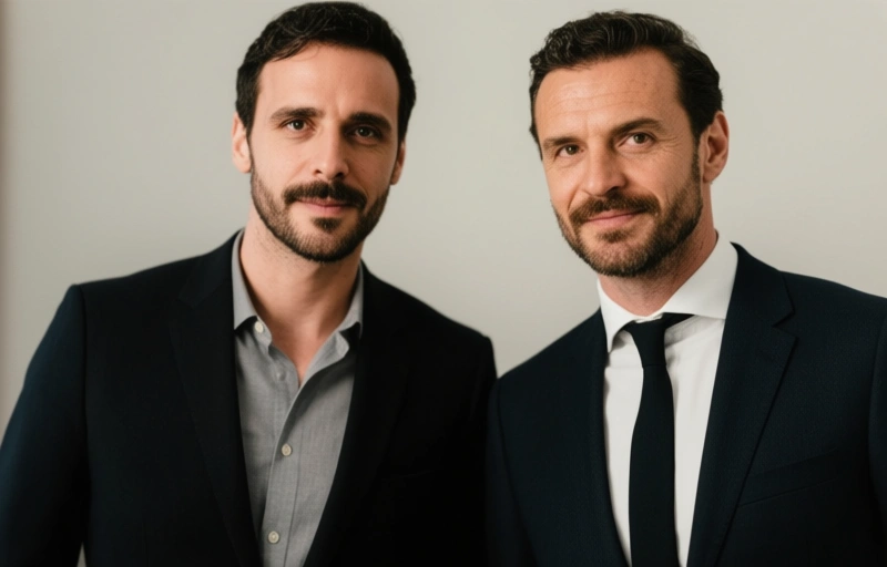 Visuelle Darstellung von Johnny Viper und Alex Palmieri