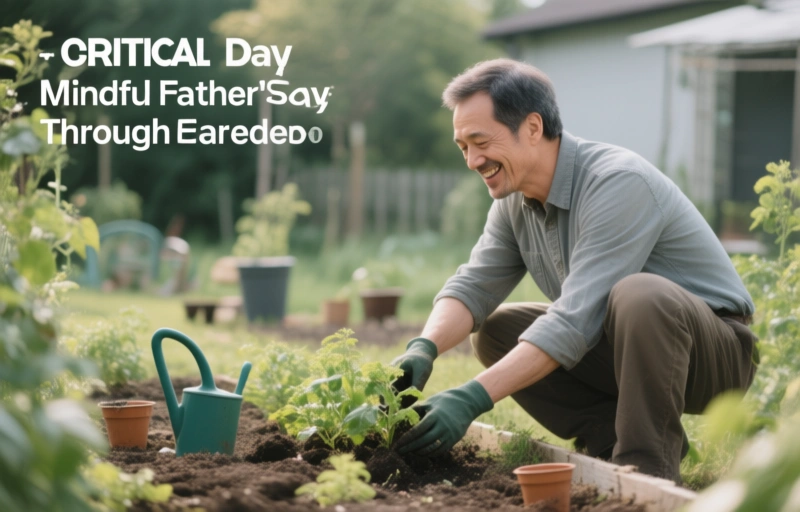 Mindful Father's Day: Nurturing Care Through Gardening