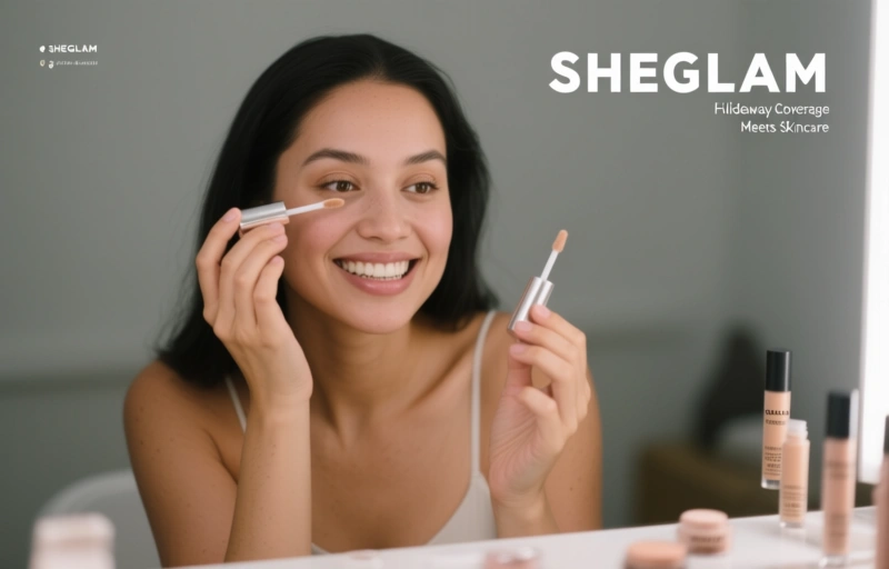 SHEGLAM Hideaway Concealer: Full Coverage Meets Skincare