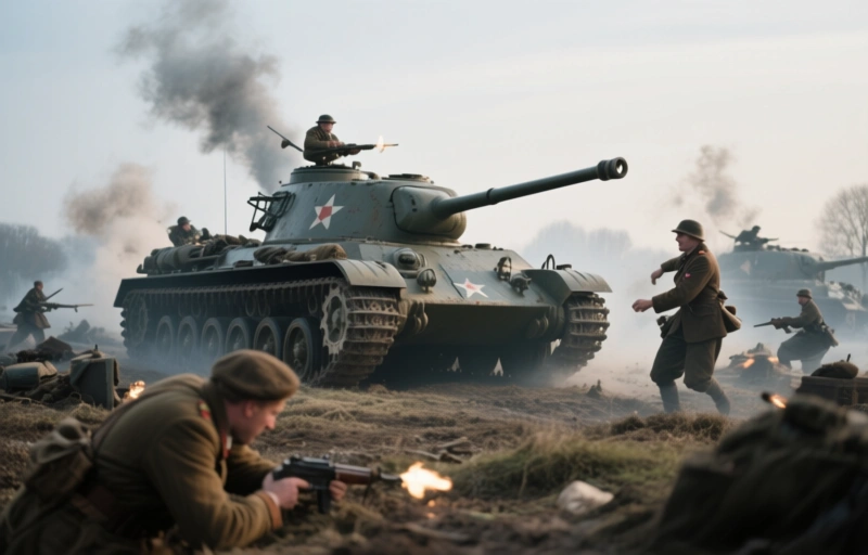 Last-Minute Tank Battle: The Liberation of Winterswijk