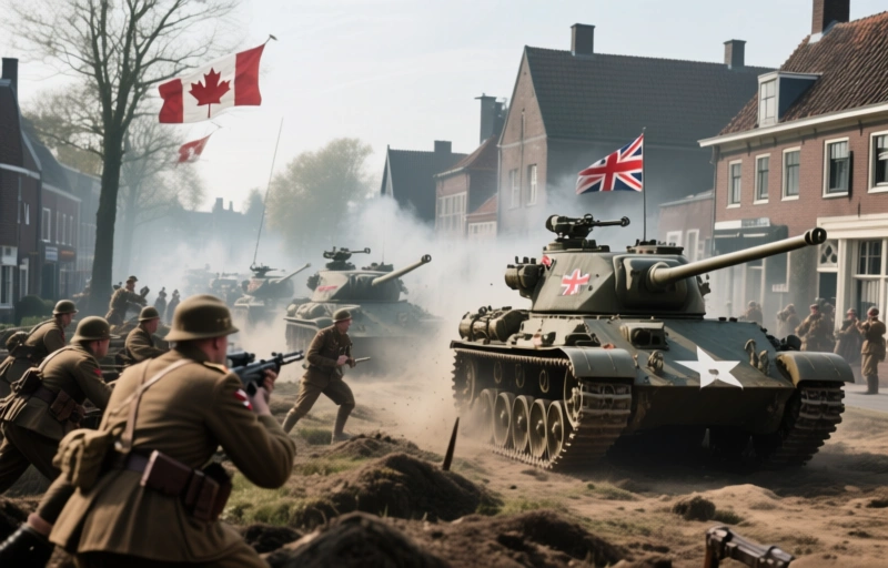 Visual representation of Last-Minute Tank Battle