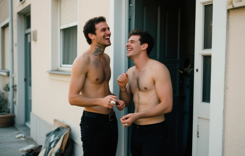 Grant Ducati und Benvi: Heißer Flip-Fuck bei Next Door Twink