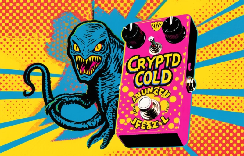 Cryptid Effects Launches Menacing Indrid Cold Fuzz Pedal