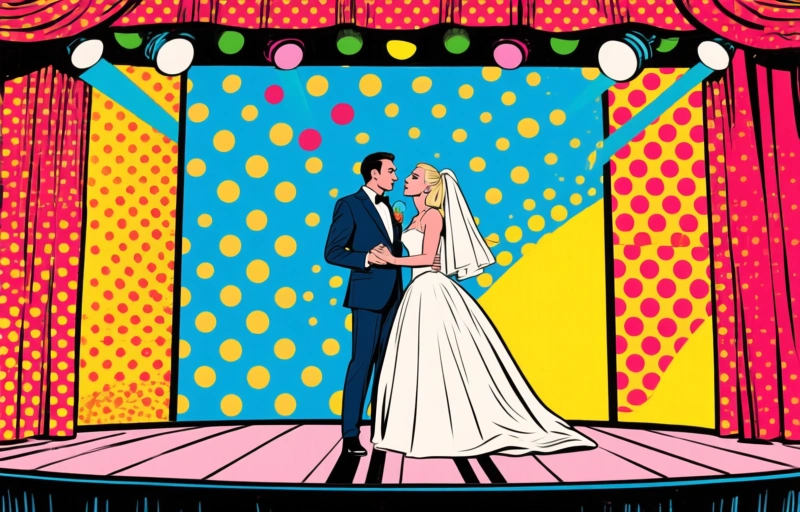 Visual representation of Blake Shelton vs. Gwen Stefani