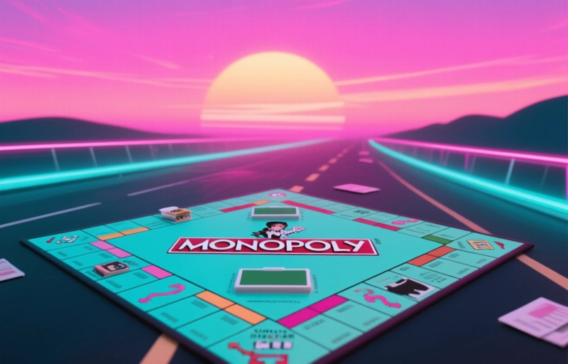 Visual representation of Monopoly Rush Hour Slot