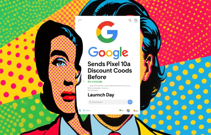 Google Sends Pixel 10a Discount Codes Before Launch Day