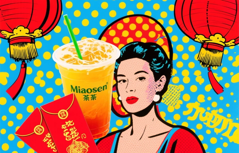 Miaosen Tea's New BOGO Drinks & Lucky Red Packets for Lantern Festival