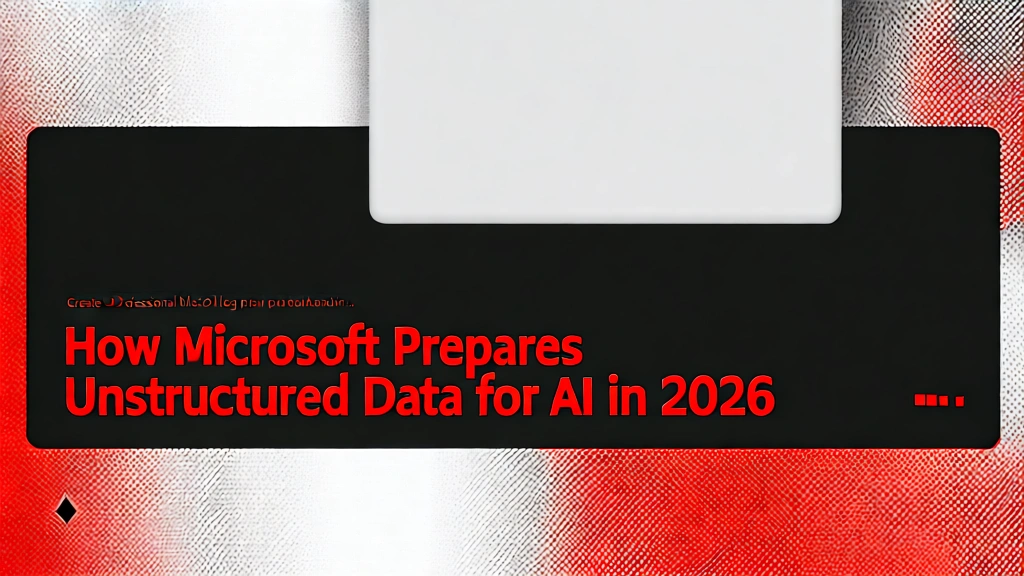 How Microsoft Prepares Unstructured Data for AI in 2026