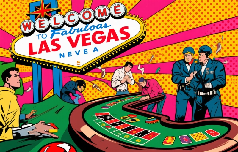 Representación visual de Nube de humo en Las Vegas