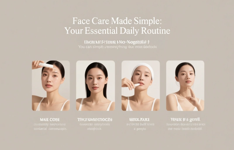 Visual representation of Face Care Made Simple