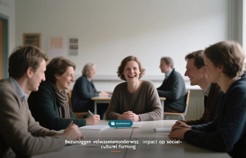 Bezuinigingen volwassenenonderwijs: impact op sociaal-culturele vorming