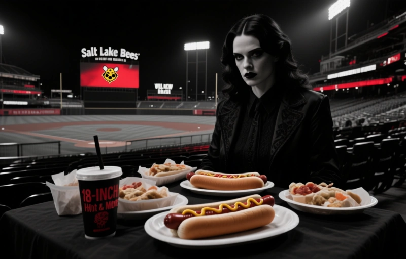 Salt Lake Bees' Wild New Ballpark Food: 18-Inch Hot Dogs & More