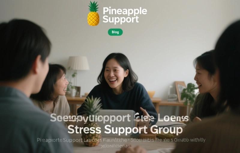 Pineapple Support Launches Free Stress Support Group