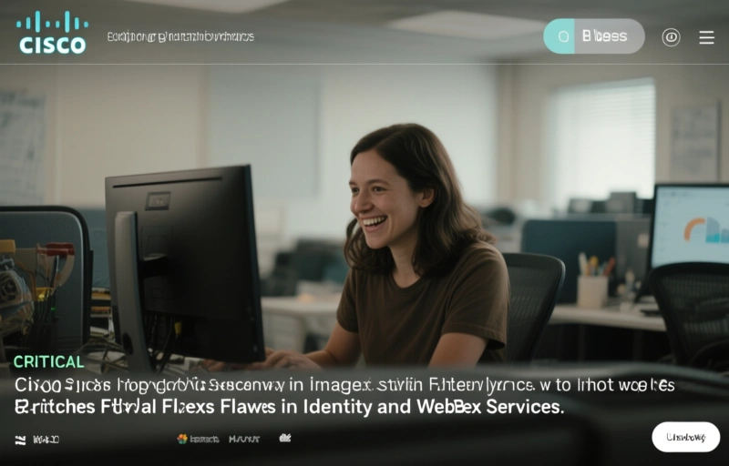 Cisco Patches Critical Flaws in Identity and Webex Services