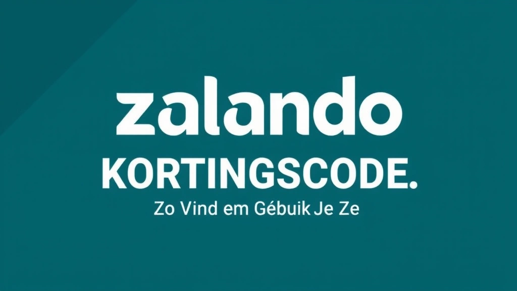 Zalando Kortingscode: Zo Vind en Gebruik Je Ze