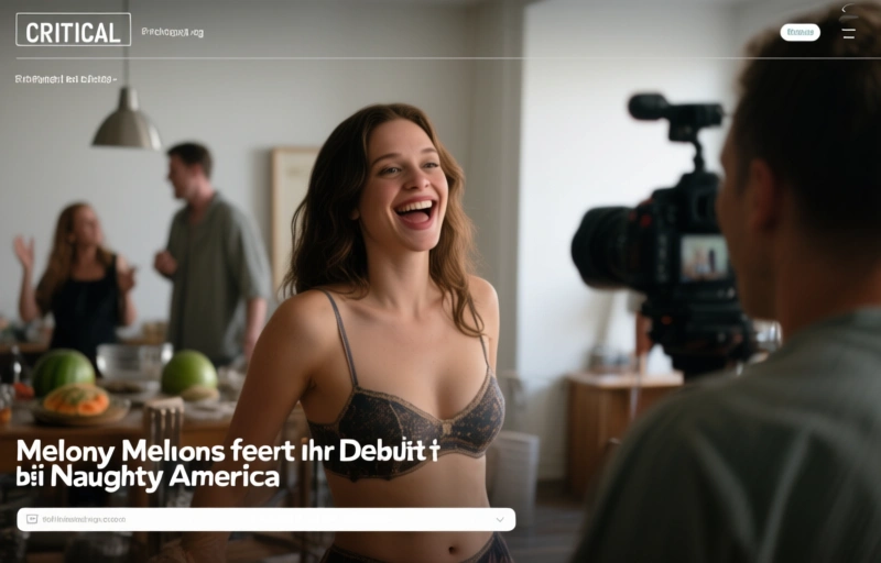 Melony Melons feiert ihr Debüt bei Naughty America