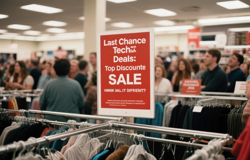 Visual representation of Last Chance Tech Deals