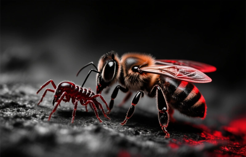 Visual representation of Top Beekeeping Pest Control Products for Healthy Hives