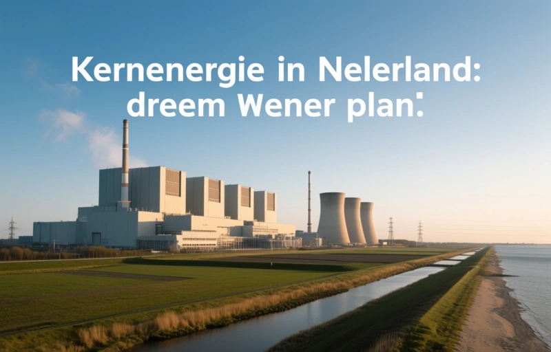Visuele weergave van Kernenergie in Nederland