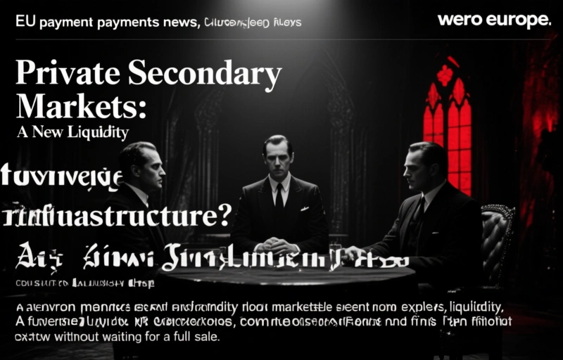 Private Secondary Markets: A New Liquidity Infrastructure?