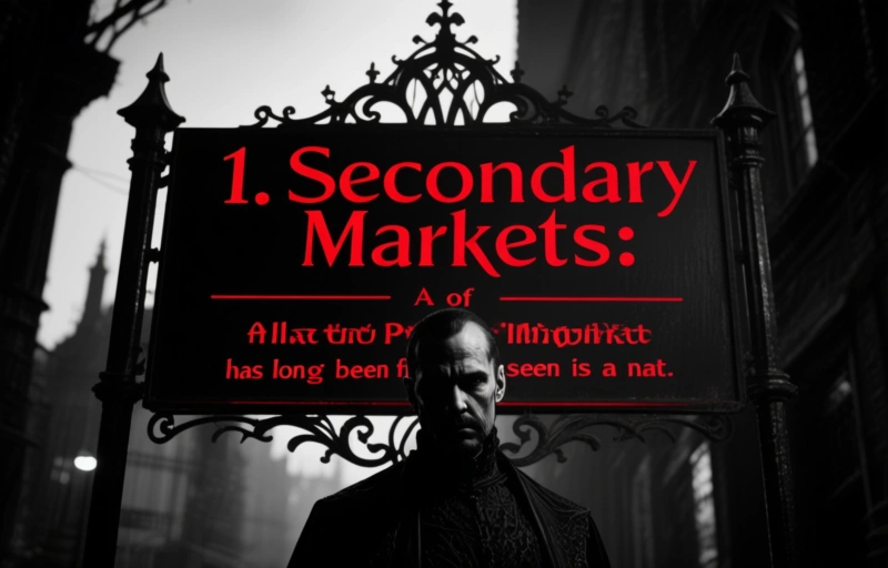 Visual representation of Private Secondary Markets