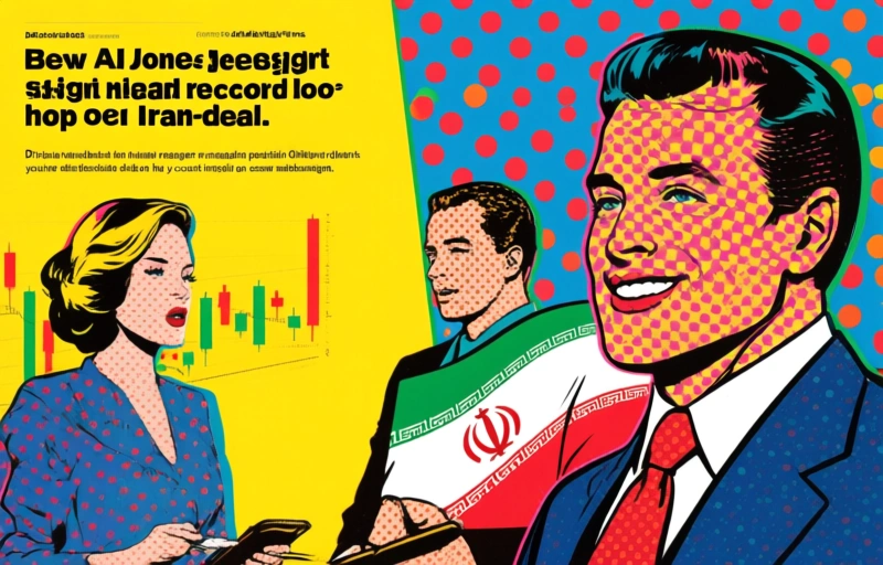 Dow Jones stijgt naar record door hoop op Iran-deal