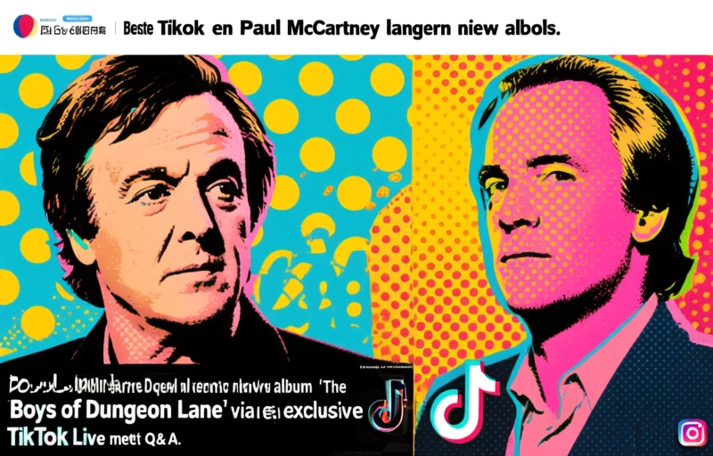 TikTok en Paul McCartney lanceren nieuw album