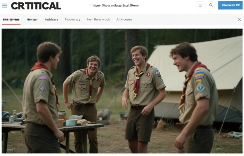 Adam Snow und Marcus Rivers: Heißer Scout Boys Film