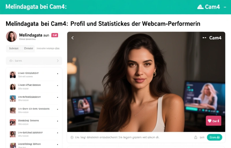 Visuelle Darstellung von Melindagata bei Cam4