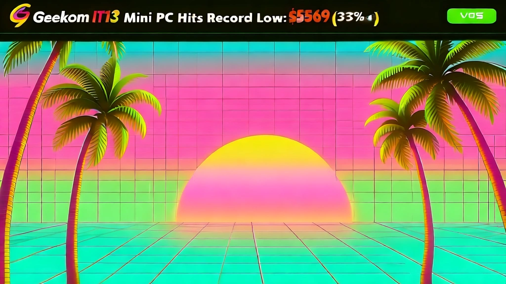 Geekom IT13 Mini PC Hits Record Low: $569 (33% Off)