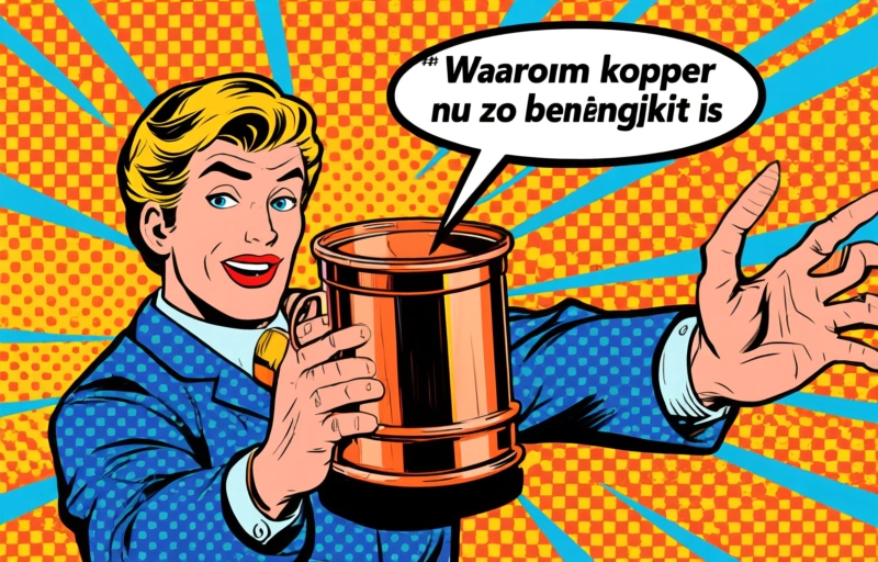 Visuele weergave van BHP's koperwinsten versnellen verschuiving van ijzererts