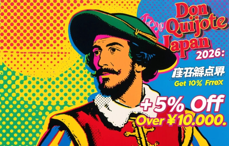 Don Quijote Japan 2026: Get 10% Tax-Free + 5% Off Over ¥10,000
