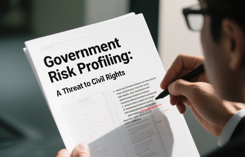 Visual representation of Government Risk Profiling