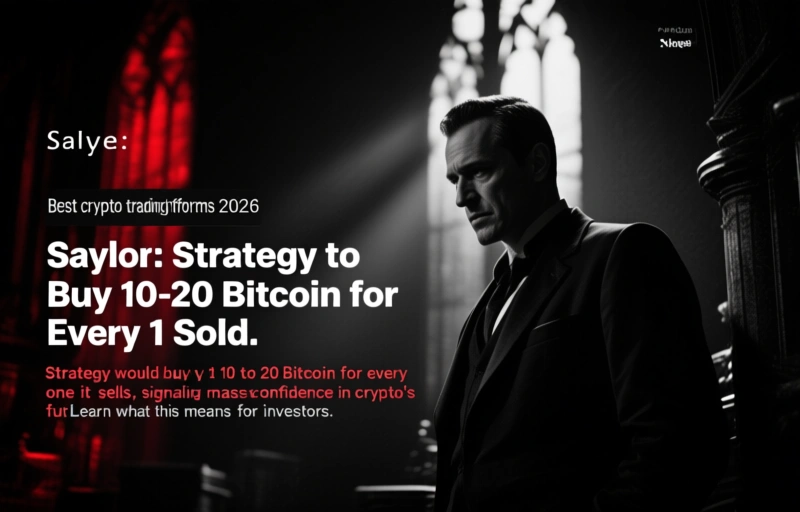 Saylor: Strategy to Buy 10-20 Bitcoin for Every 1 Sold