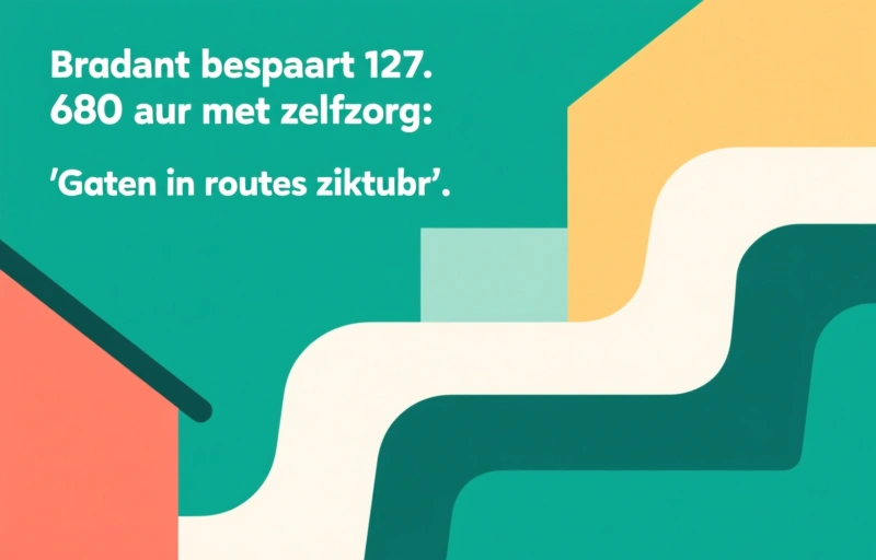 Brabant bespaart 127.680 uur met zelfzorg: 'Gaten in routes zichtbaar'