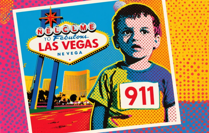 Niño llama al 911 y descubre tragedia en Las Vegas
