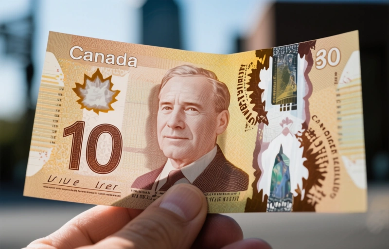 Visual representation of Canadian Dollar Under Pressure