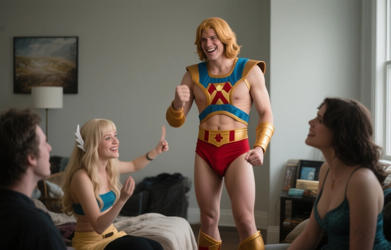 He-Man Cosplay Series Hits OnlyFans With Little Puck, Angela White