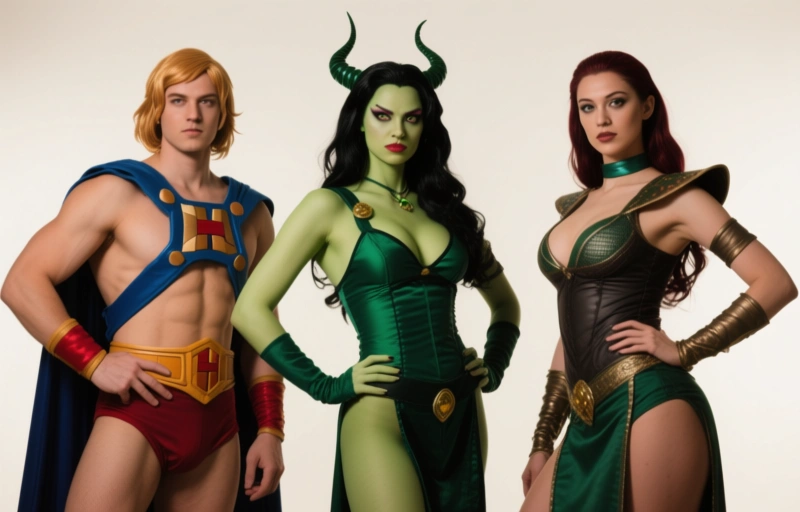 Visual representation of He-Man Cosplay Series Hits OnlyFans With Little Puck, Angela White