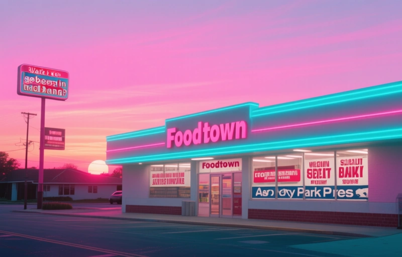 Visuele weergave van Supermarkt sluit na 'felle' concurrentie in New Jersey