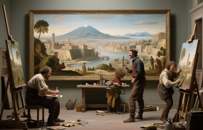 Unlocking Jan van Stinemolen's 1582 Panorama of Naples