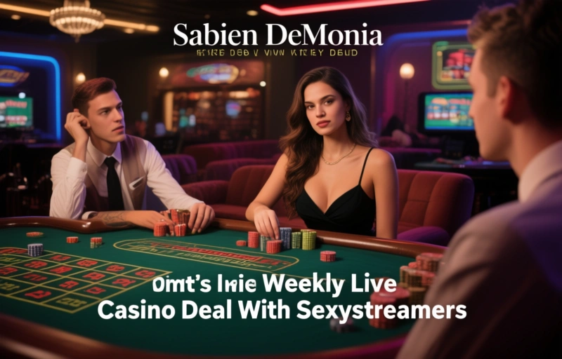 Visual representation of Sabien DeMonia Inks Weekly Live Casino Deal With SexyStreamers