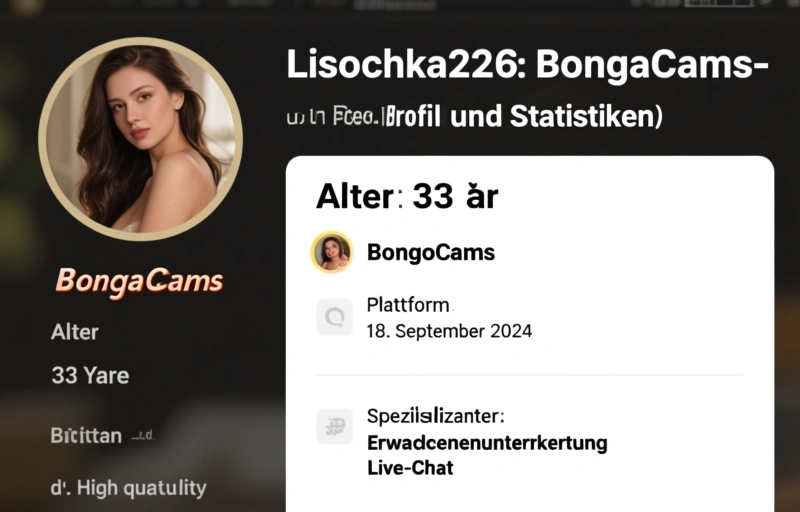 Visuelle Darstellung von Lisichka226