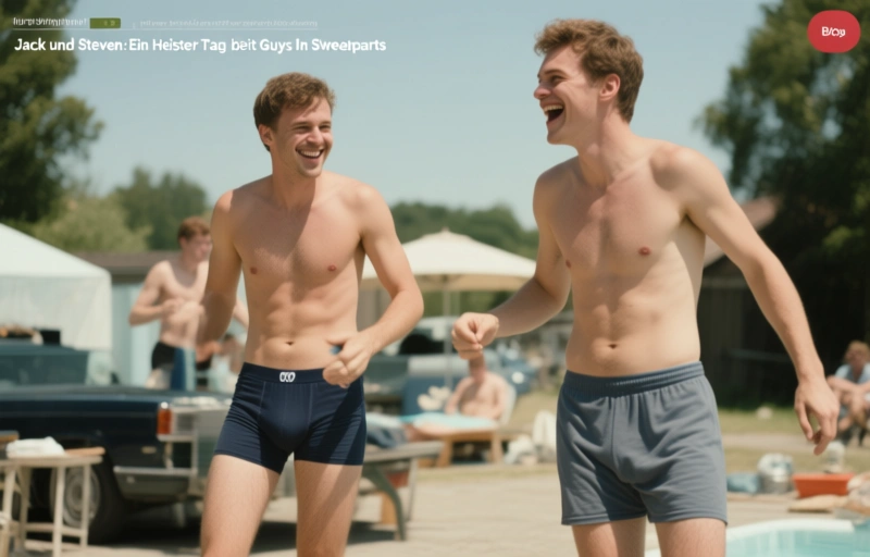 Jack und Steven: Ein heisser Tag bei Guys In Sweatpants