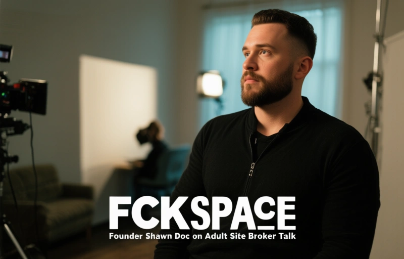 Visual representation of FCKSPACE Founder Shawn Doc on Adult Site Broker Talk