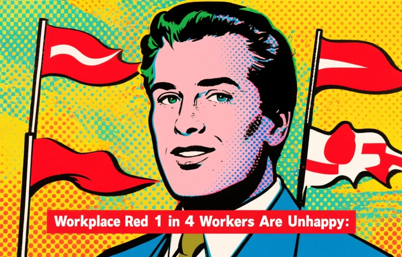 6 Workplace Red Flags: Why 1 in 4 Workers Are Unhappy