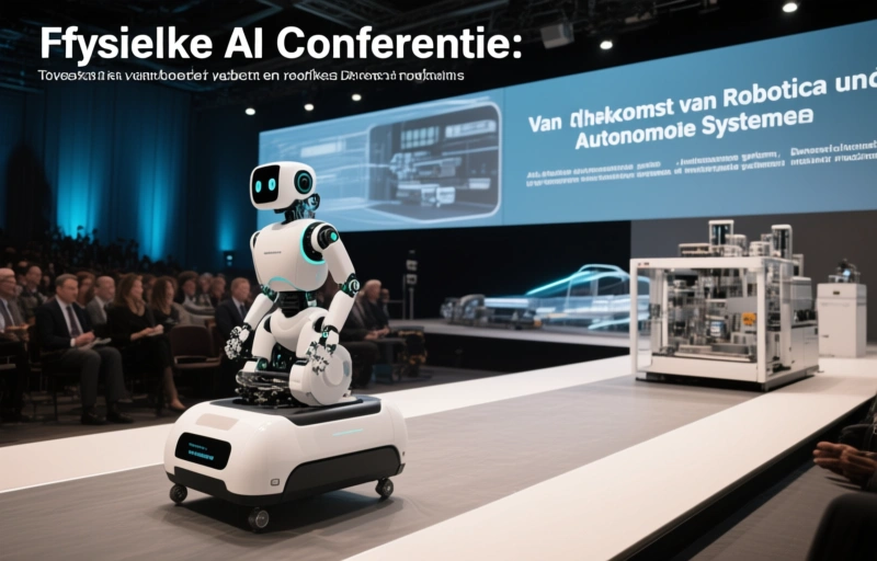 Visuele weergave van Fysieke AI Conferentie