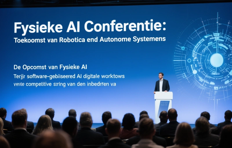 Visuele weergave van Fysieke AI Conferentie