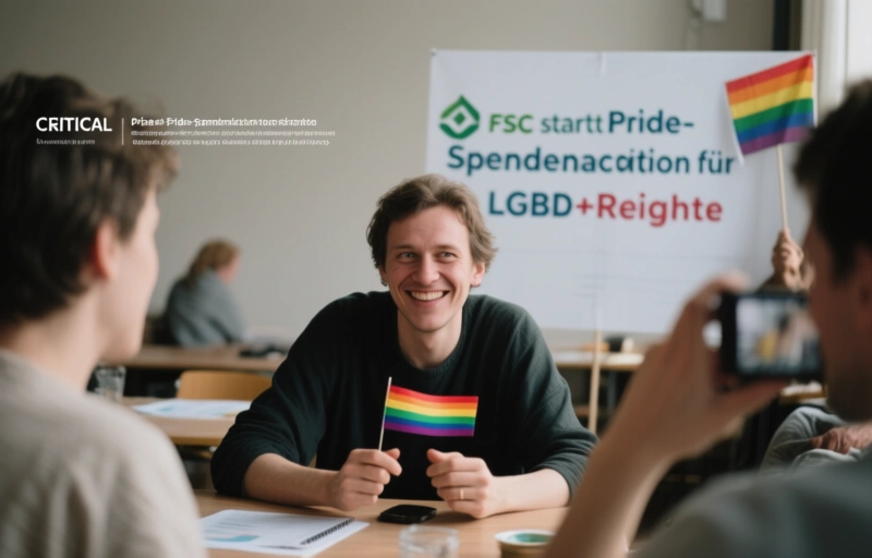 FSC startet Pride-Spendenaktion für LGBTQ+-Rechte