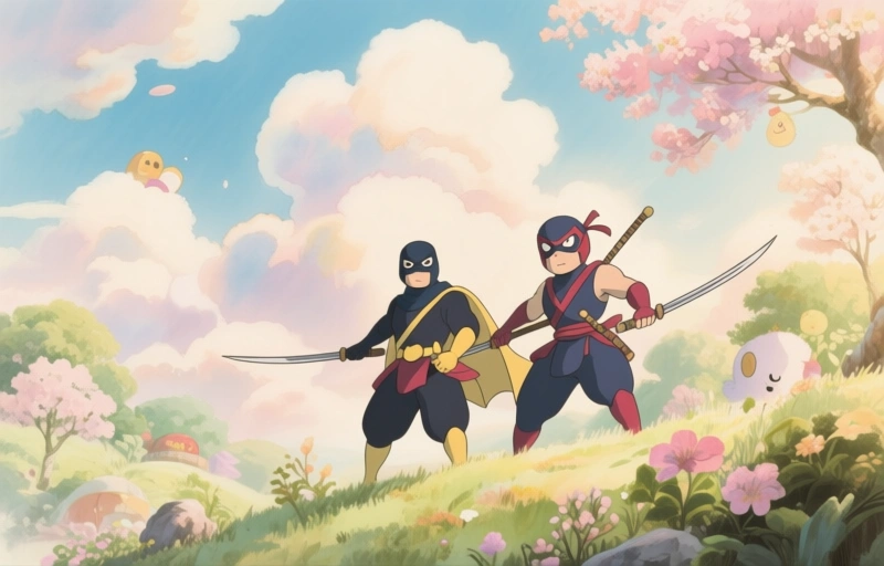 Superhelden en Ninja's Vieren April op Cartoon Network